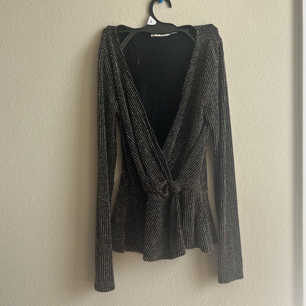 Francesca’s Collection "Bonnie Glitter" Top